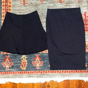 Bundle 2 skirts, one mini and one pencil